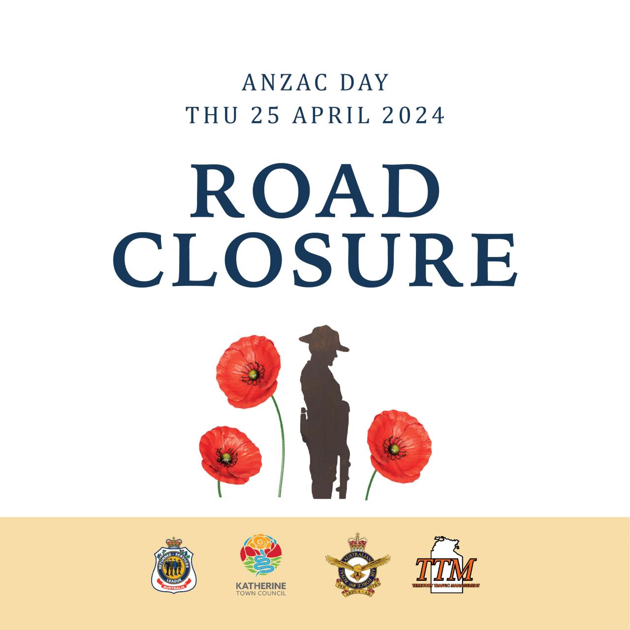 Media Release - Anzac Day Event Road Closures