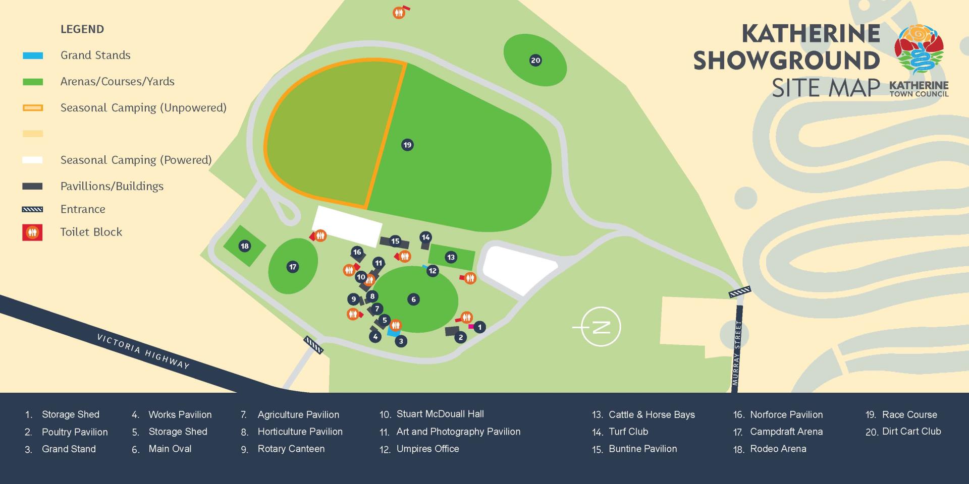 Showgrounds Maps