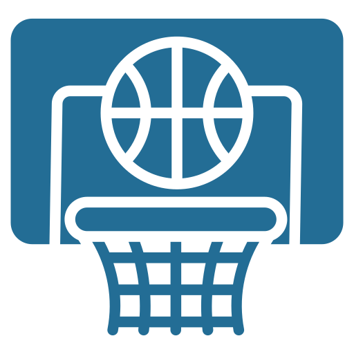 Basketball hoop icon