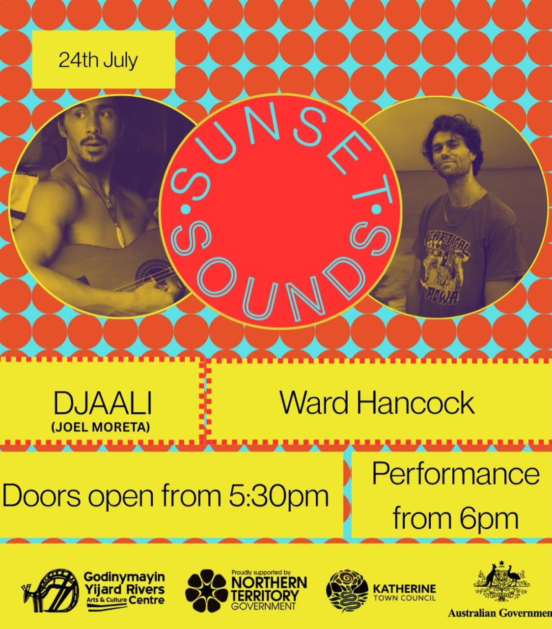 Sunset Sounds: DJAALI (Joel Moreta) + Ward Hancock
