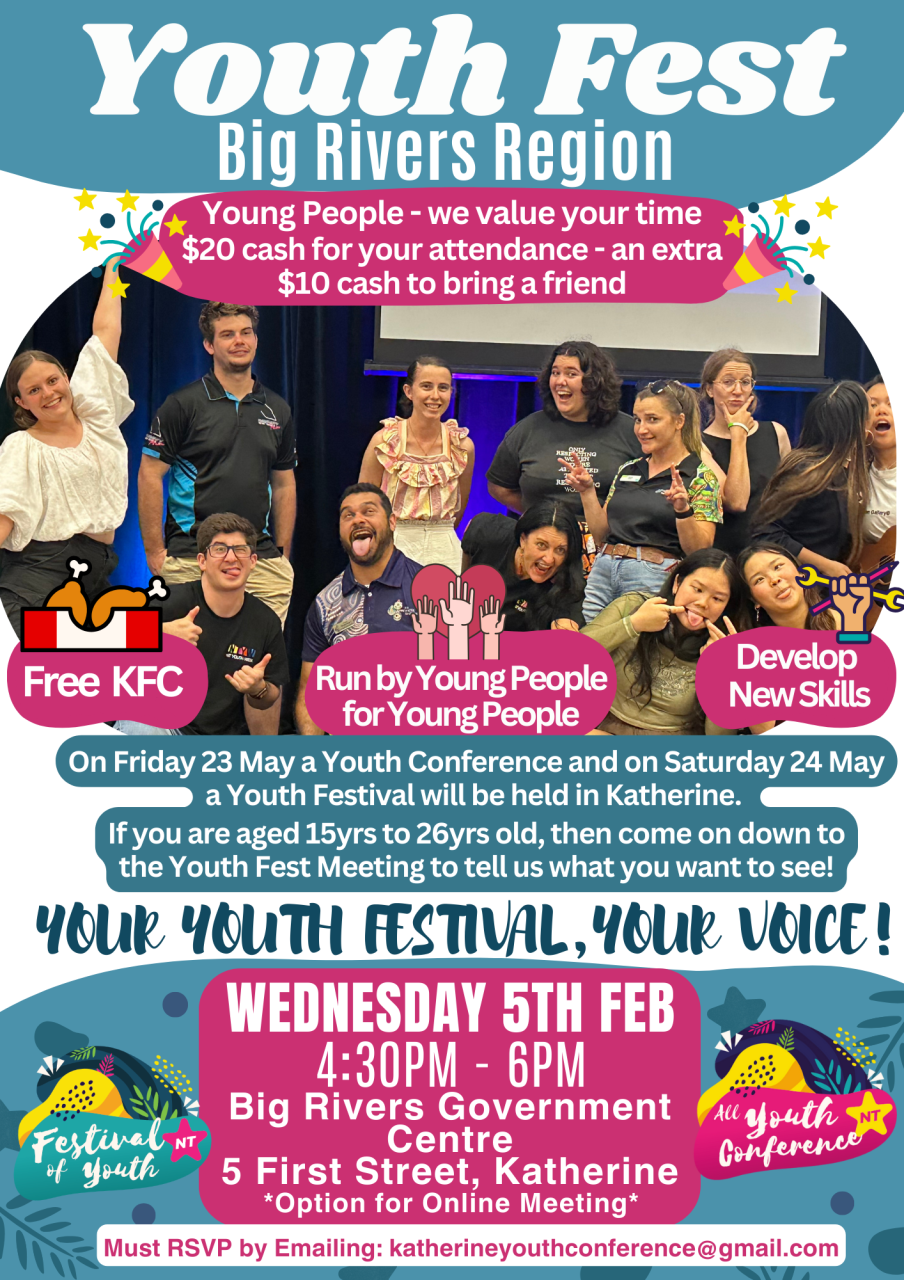 Youth Fest Big River Region program