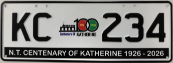 Centenary number plates: a community-led Katherine 100 initiative