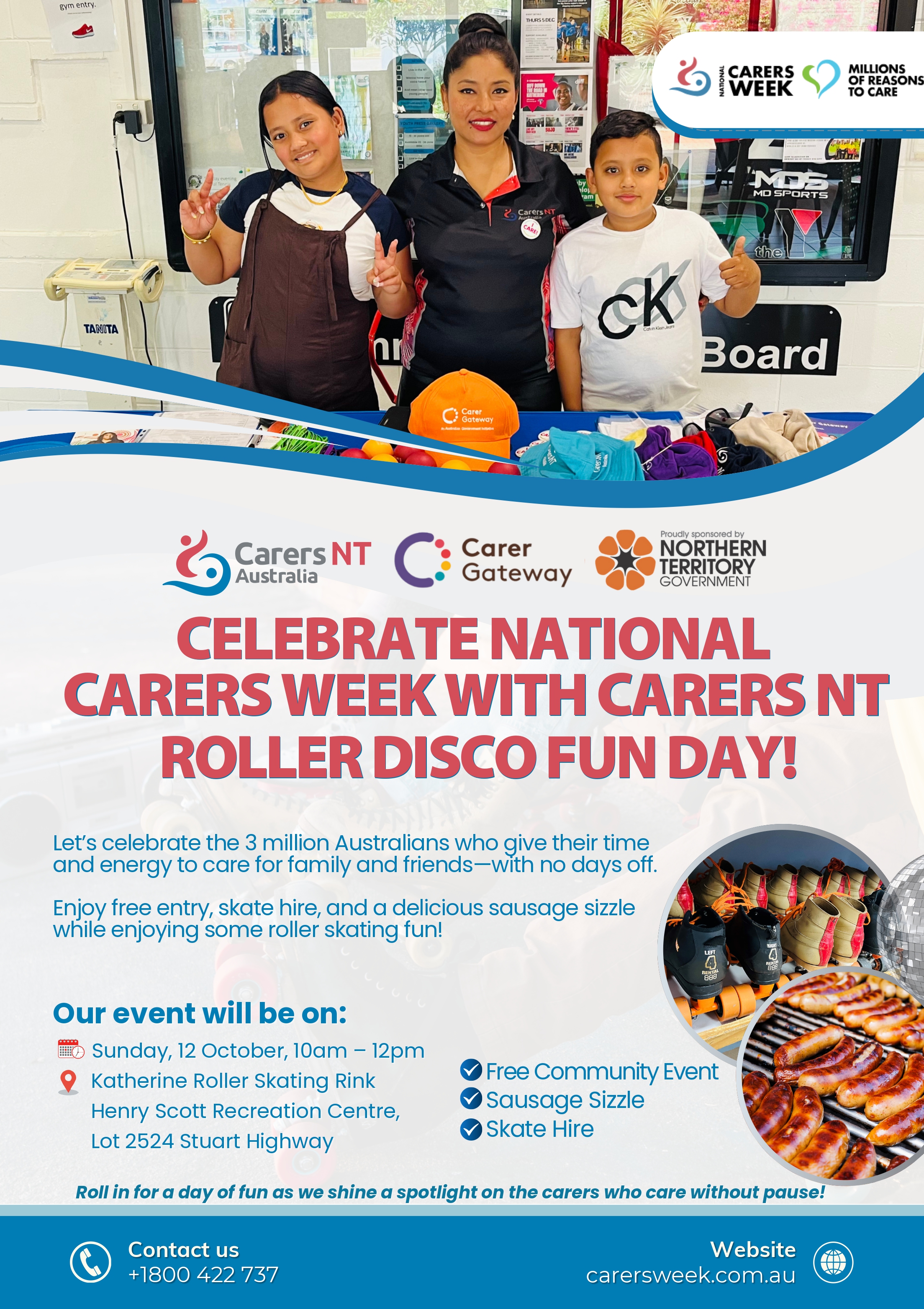 Carers NT Roller Disco Fun Day