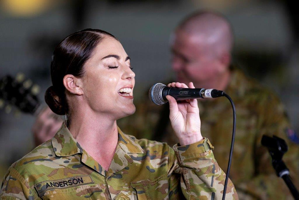 Army band’s free rock concert at Town Square